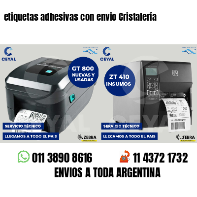 etiquetas adhesivas con envio Cristalería