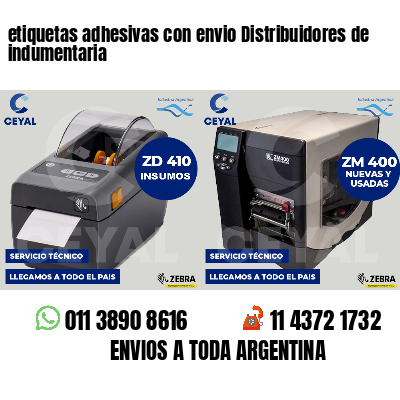 etiquetas adhesivas con envio Distribuidores de indumentaria