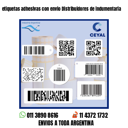 etiquetas adhesivas con envio Distribuidores de indumentaria