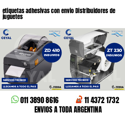 etiquetas adhesivas con envio Distribuidores de juguetes