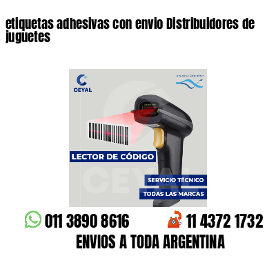 etiquetas adhesivas con envio Distribuidores de juguetes