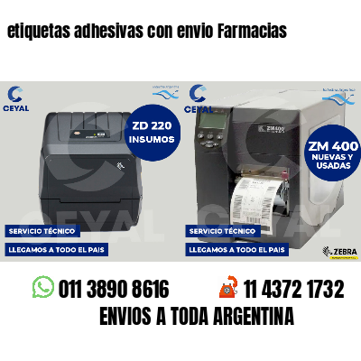 etiquetas adhesivas con envio Farmacias