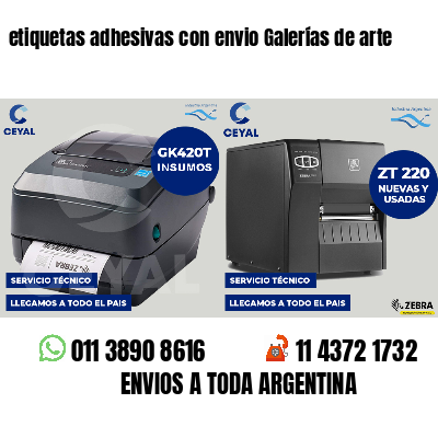 etiquetas adhesivas con envio Galerías de arte