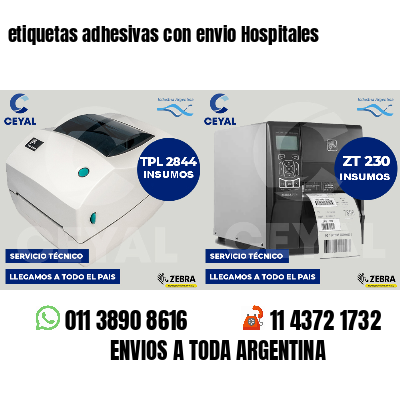 etiquetas adhesivas con envio Hospitales