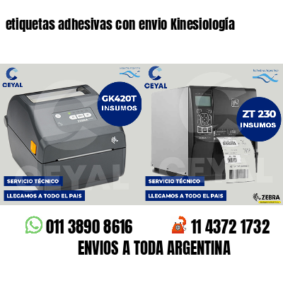 etiquetas adhesivas con envio Kinesiología