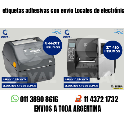 etiquetas adhesivas con envio Locales de electrónica