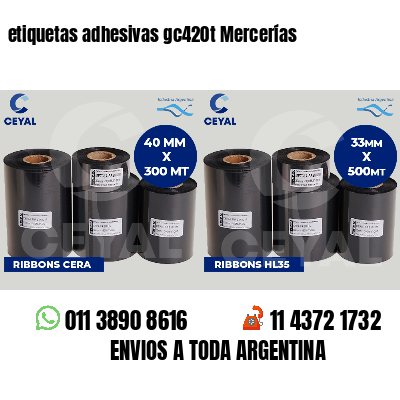 etiquetas adhesivas gc420t Mercerías