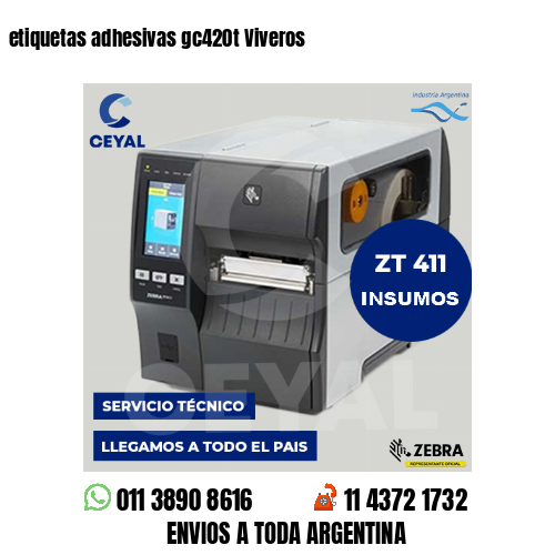 etiquetas adhesivas gc420t Viveros