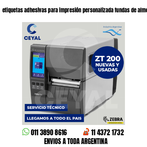 etiquetas adhesivas para impresión personalizada fundas de almohadas
