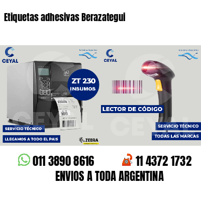 Etiquetas adhesivas Berazategui