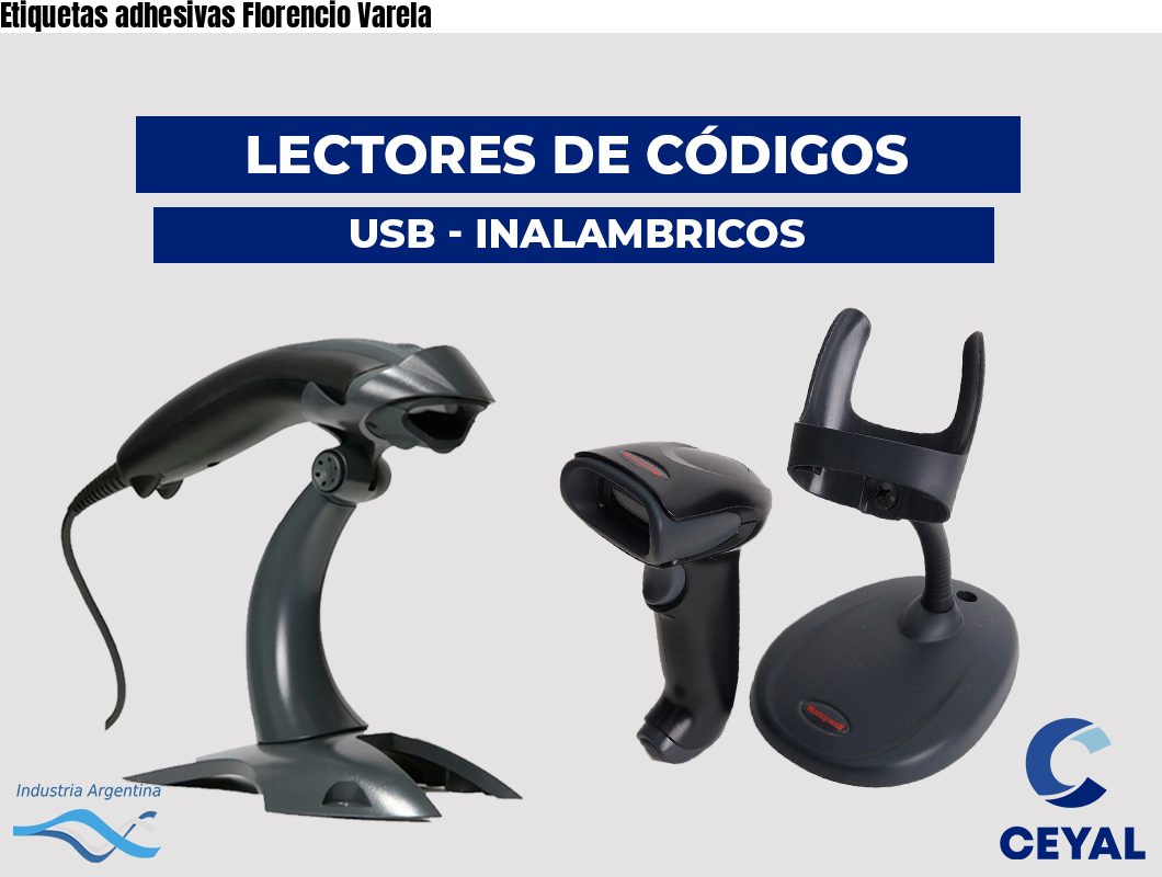 Etiquetas adhesivas Florencio Varela