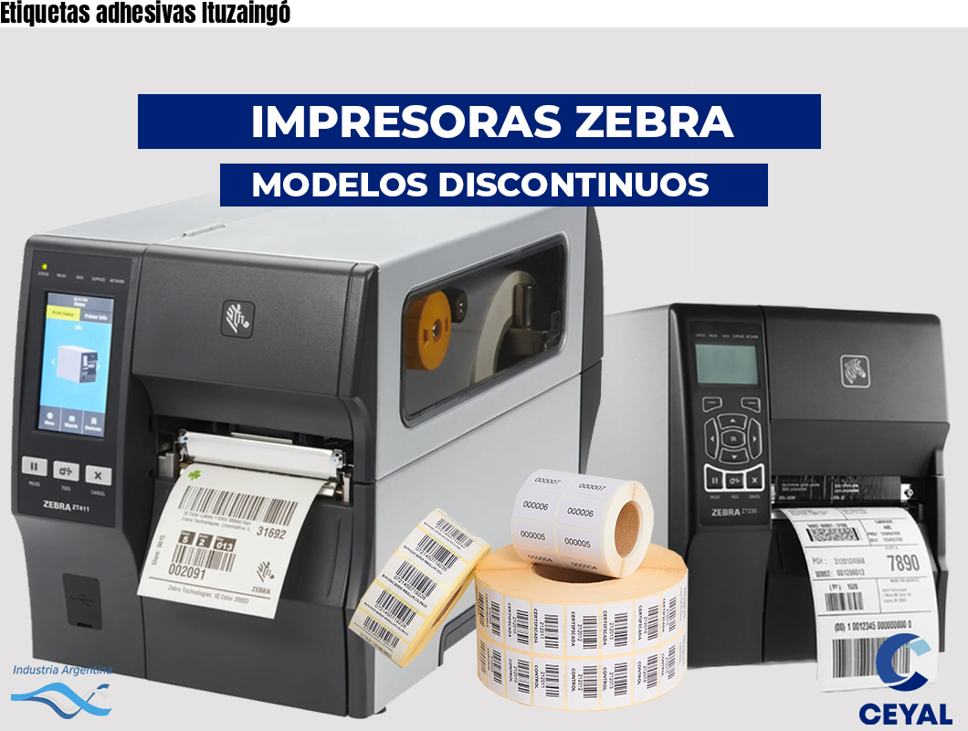 Etiquetas adhesivas Ituzaingó
