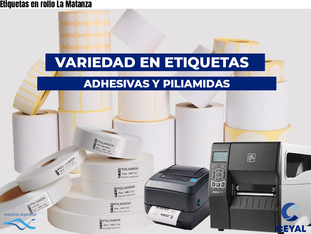 Etiquetas en rollo La Matanza