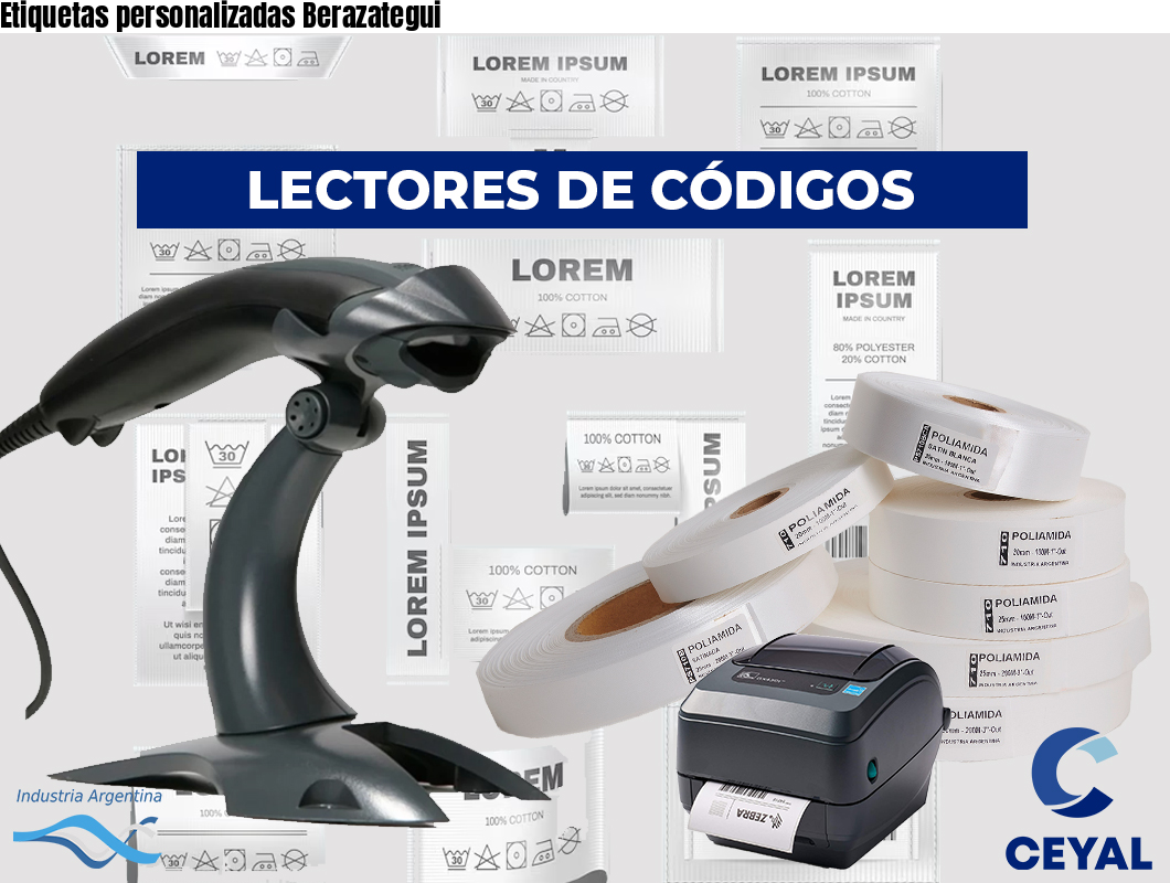 Etiquetas personalizadas Berazategui