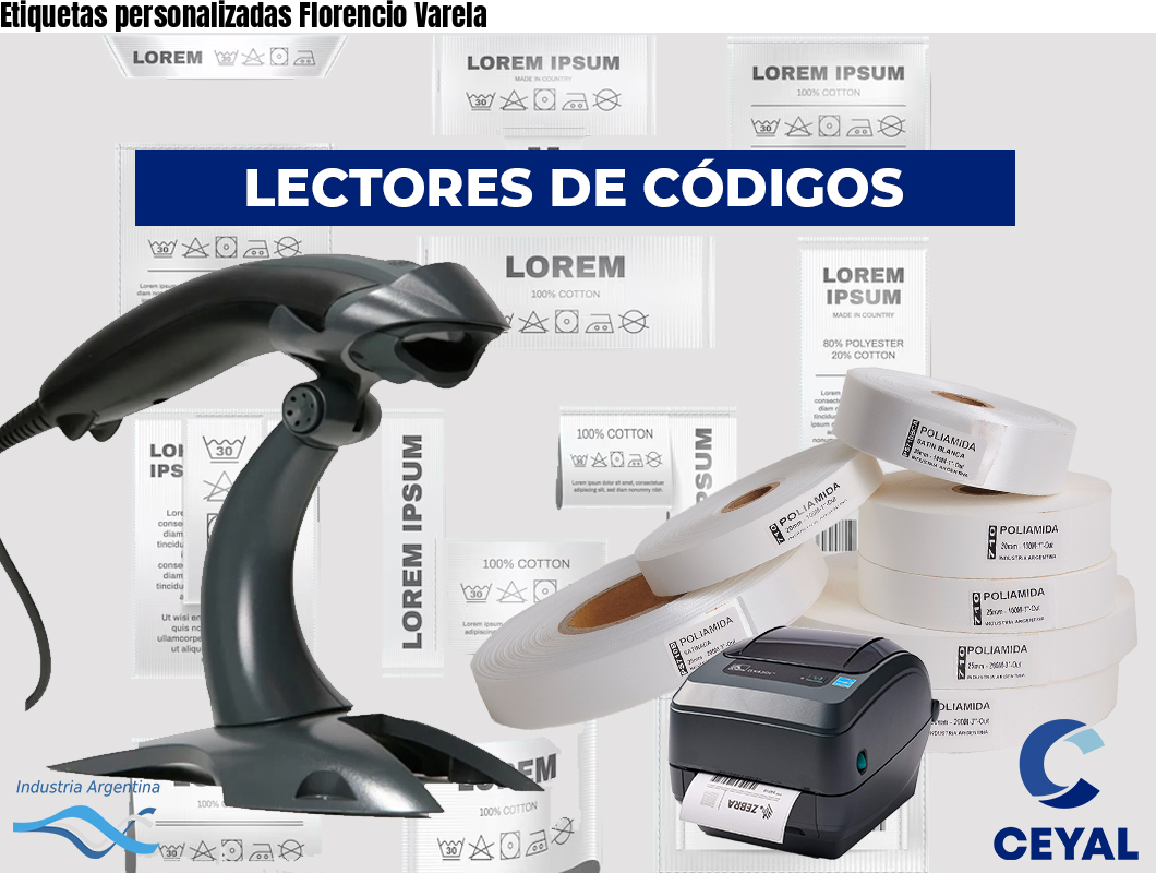 Etiquetas personalizadas Florencio Varela