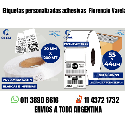 Etiquetas personalizadas adhesivas  Florencio Varela
