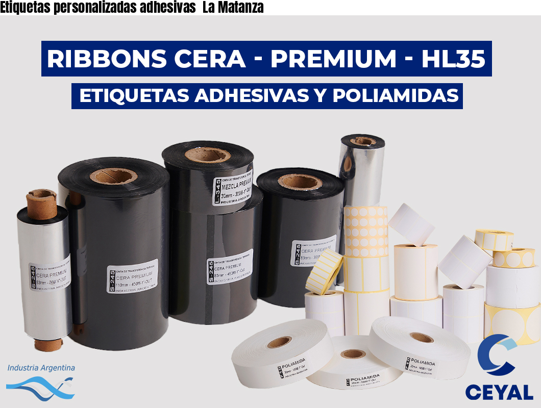 Etiquetas personalizadas adhesivas  La Matanza