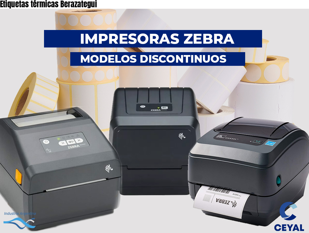 Etiquetas térmicas Berazategui