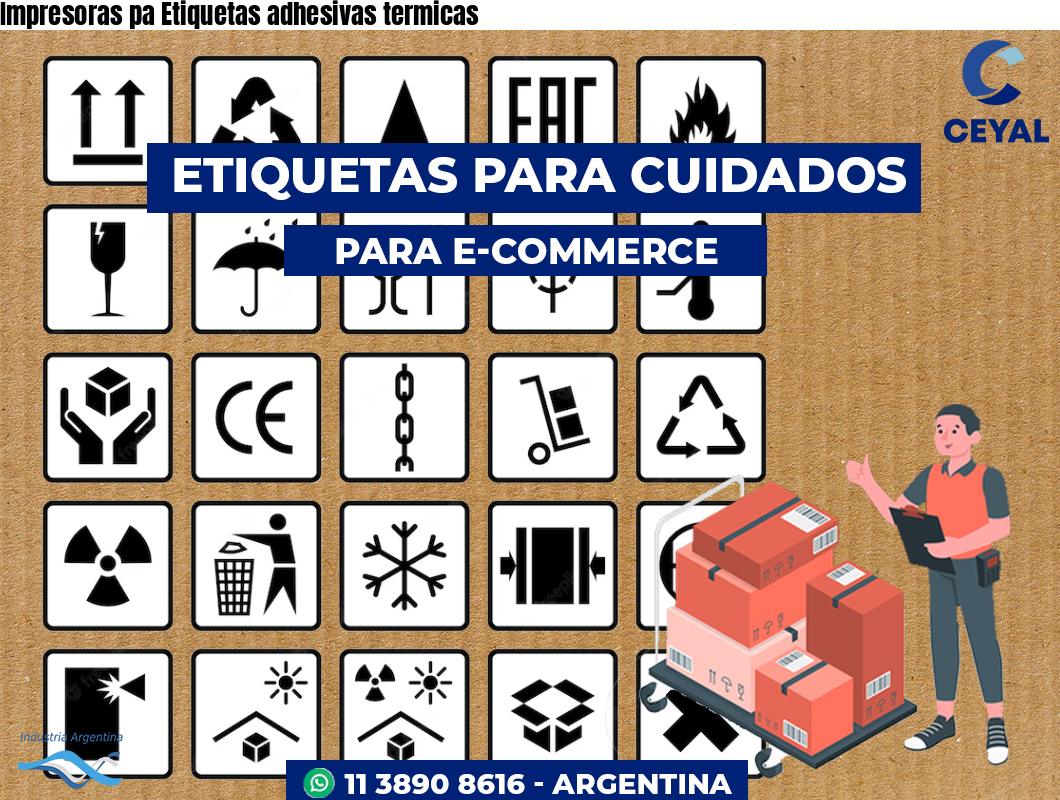 Impresoras pa Etiquetas adhesivas termicas