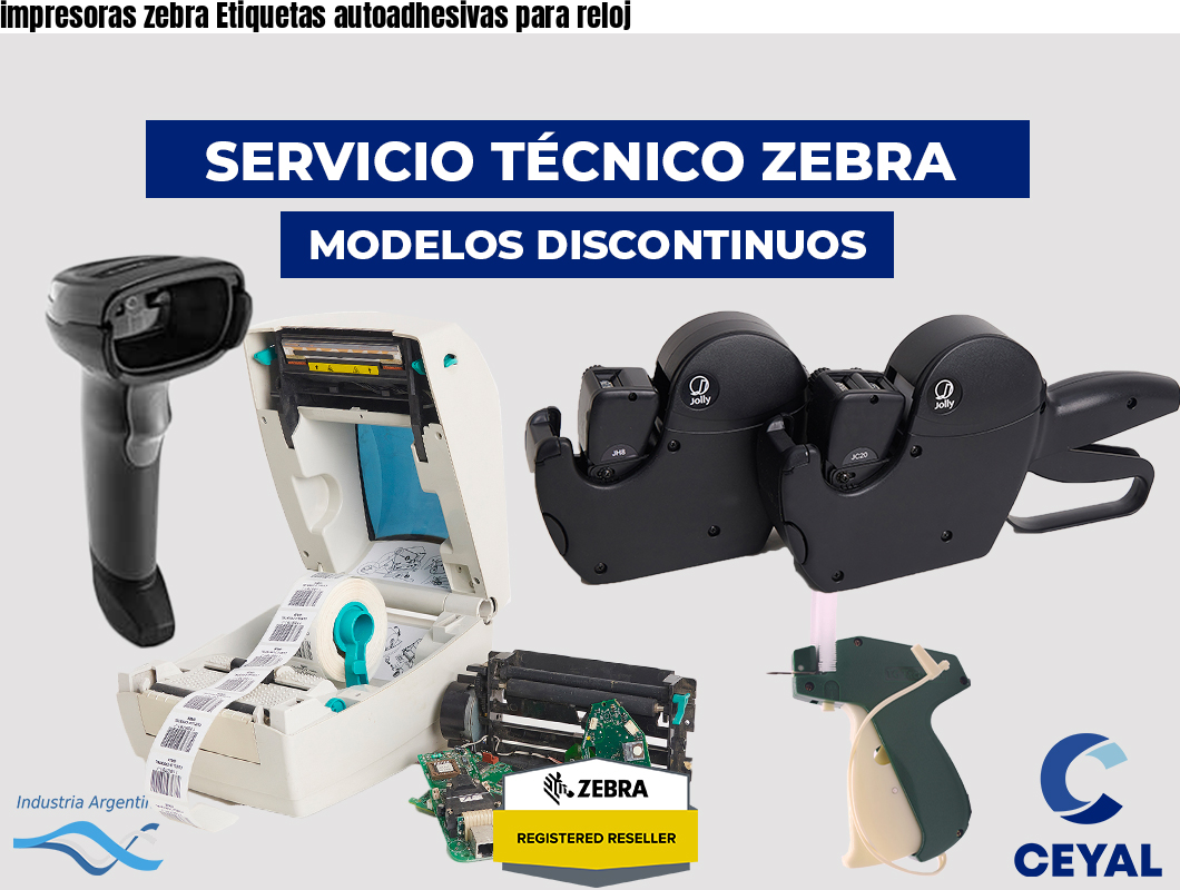 impresoras zebra Etiquetas autoadhesivas para reloj