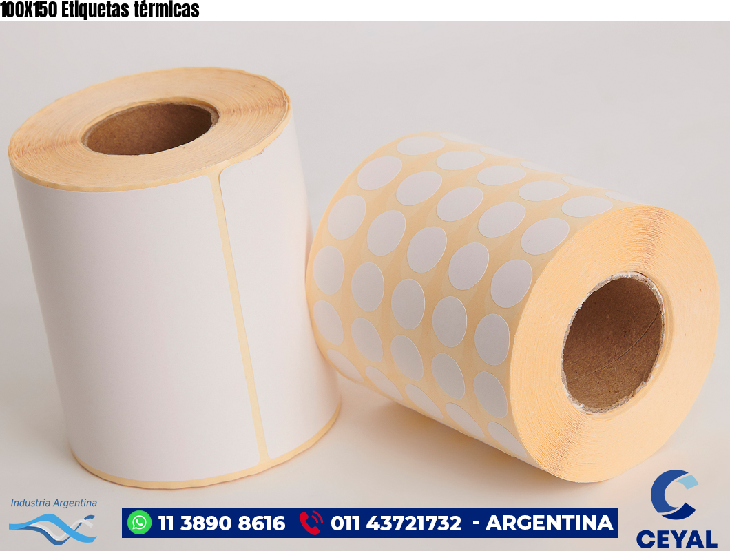 100X150 Etiquetas térmicas