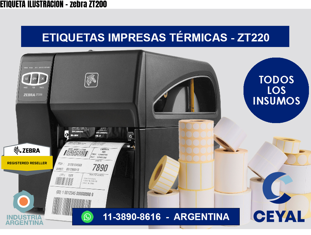ETIQUETA ILUSTRACION – zebra ZT200