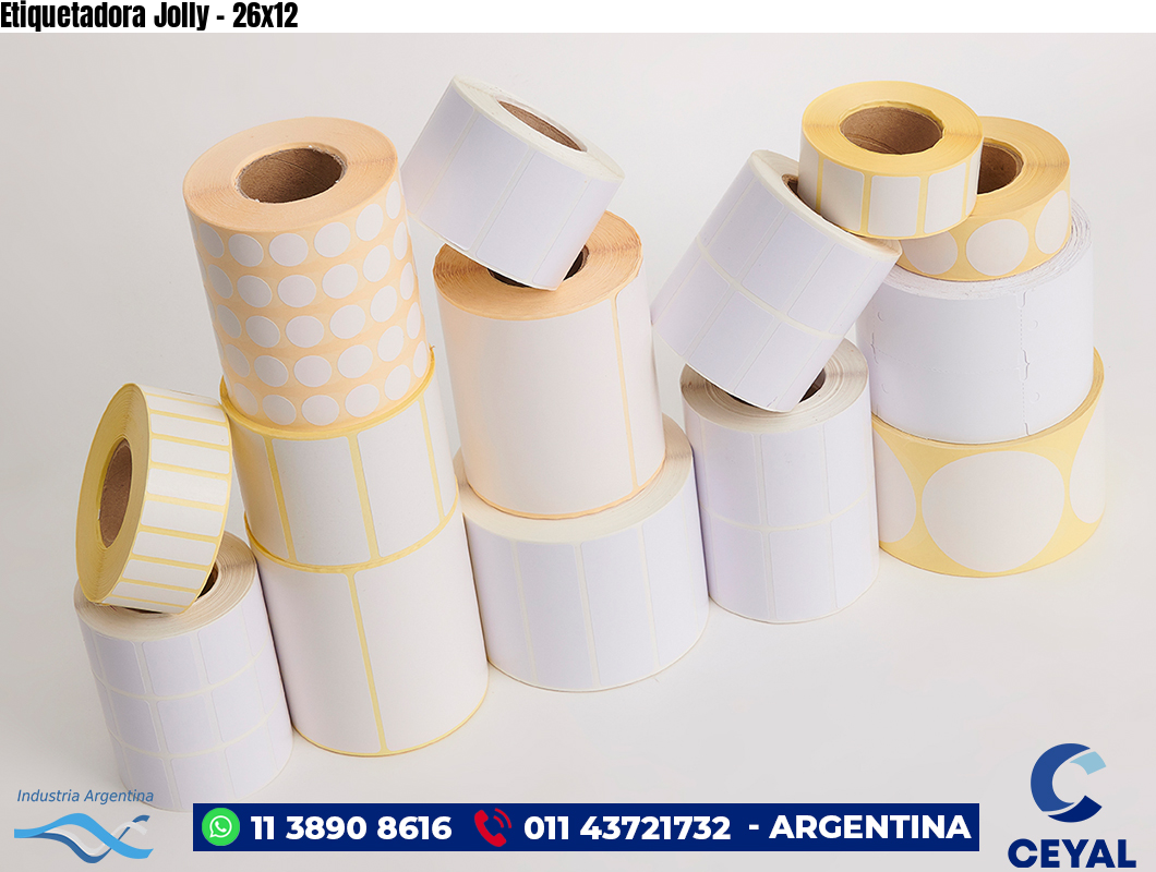 Etiquetadora Jolly - 26x12