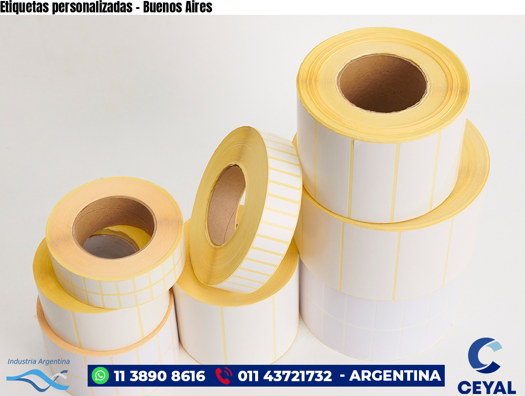 Etiquetas personalizadas – Buenos Aires