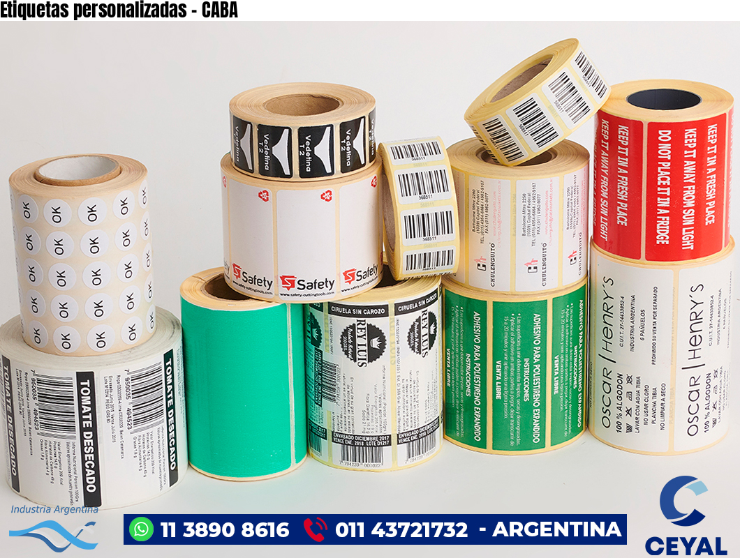 Etiquetas personalizadas – CABA