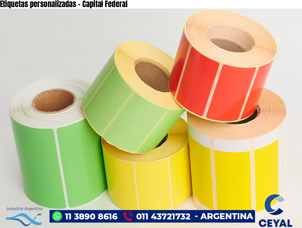 Etiquetas personalizadas - Capital Federal