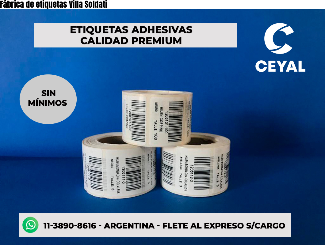 Fábrica de etiquetas Villa Soldati