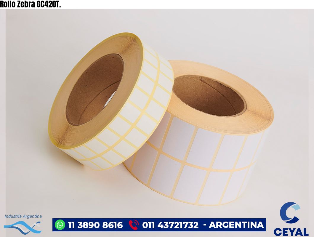 Rollo Zebra GC420T.