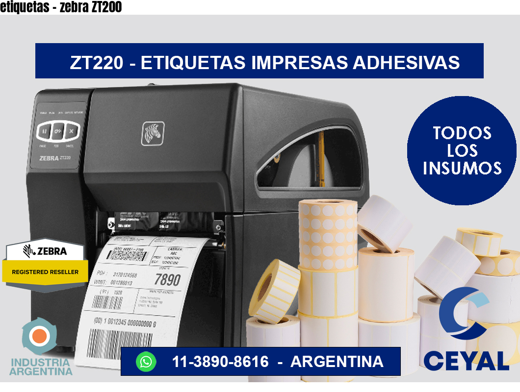 etiquetas – zebra ZT200