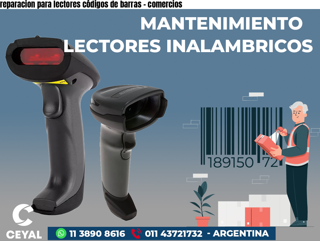 reparacion para lectores códigos de barras – comercios