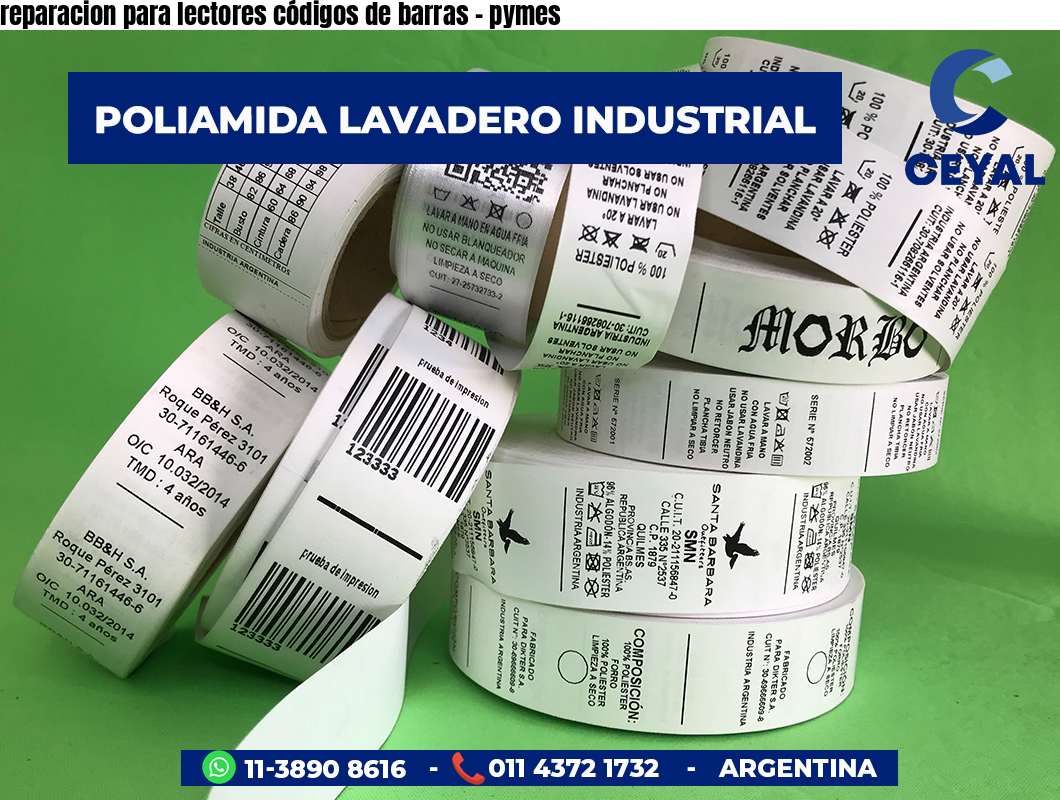 reparacion para lectores códigos de barras - pymes