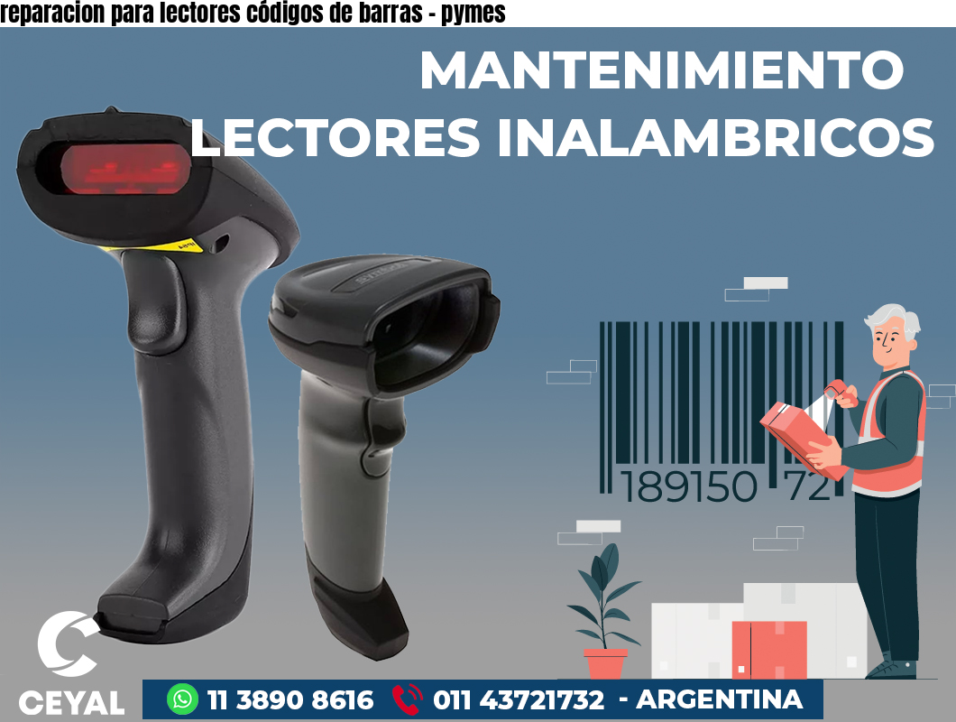 reparacion para lectores códigos de barras – pymes