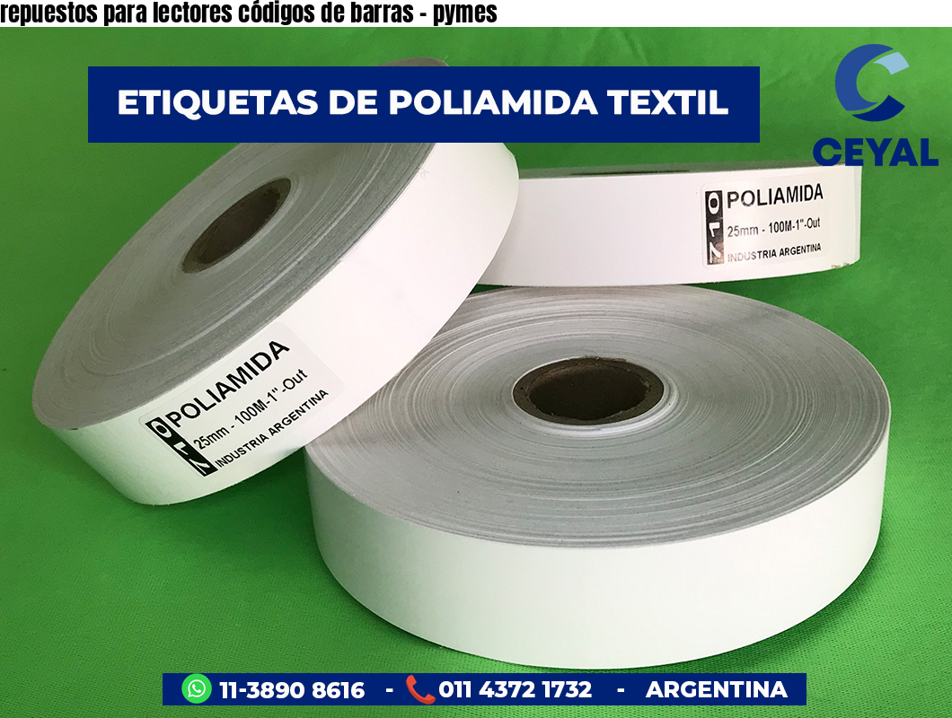 repuestos para lectores códigos de barras - pymes