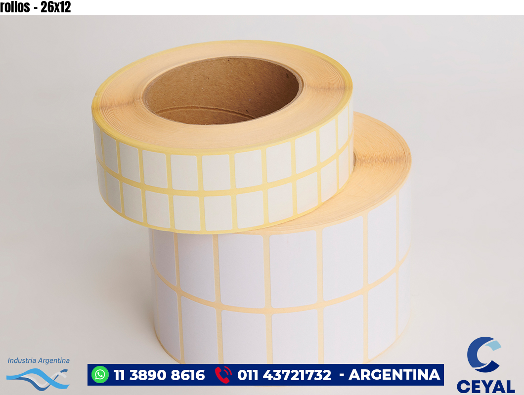 rollos - 26x12
