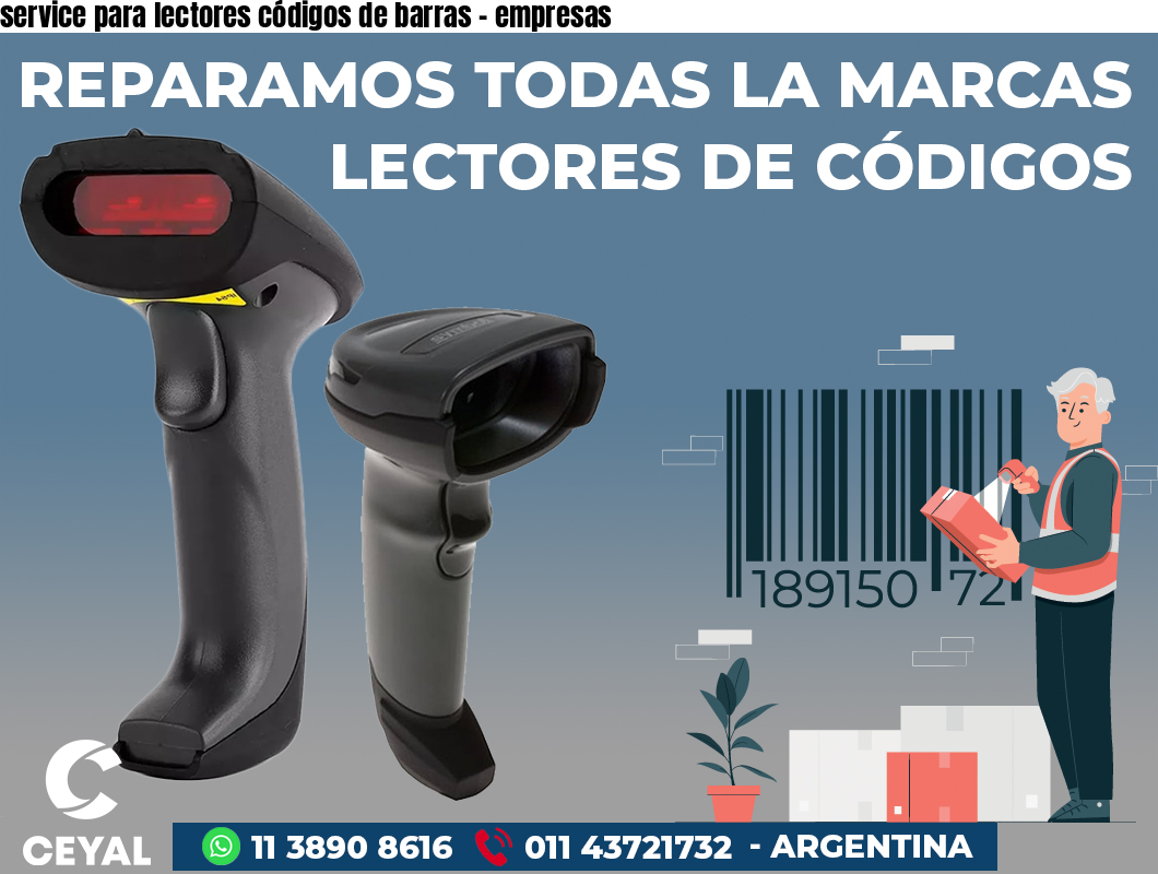 service para lectores códigos de barras – empresas