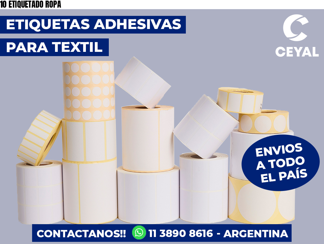 10 ETIQUETADO ROPA