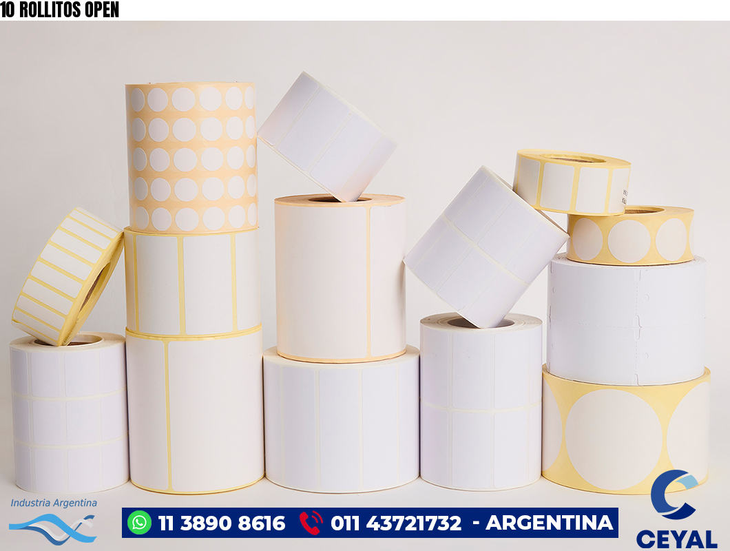 10 ROLLITOS OPEN