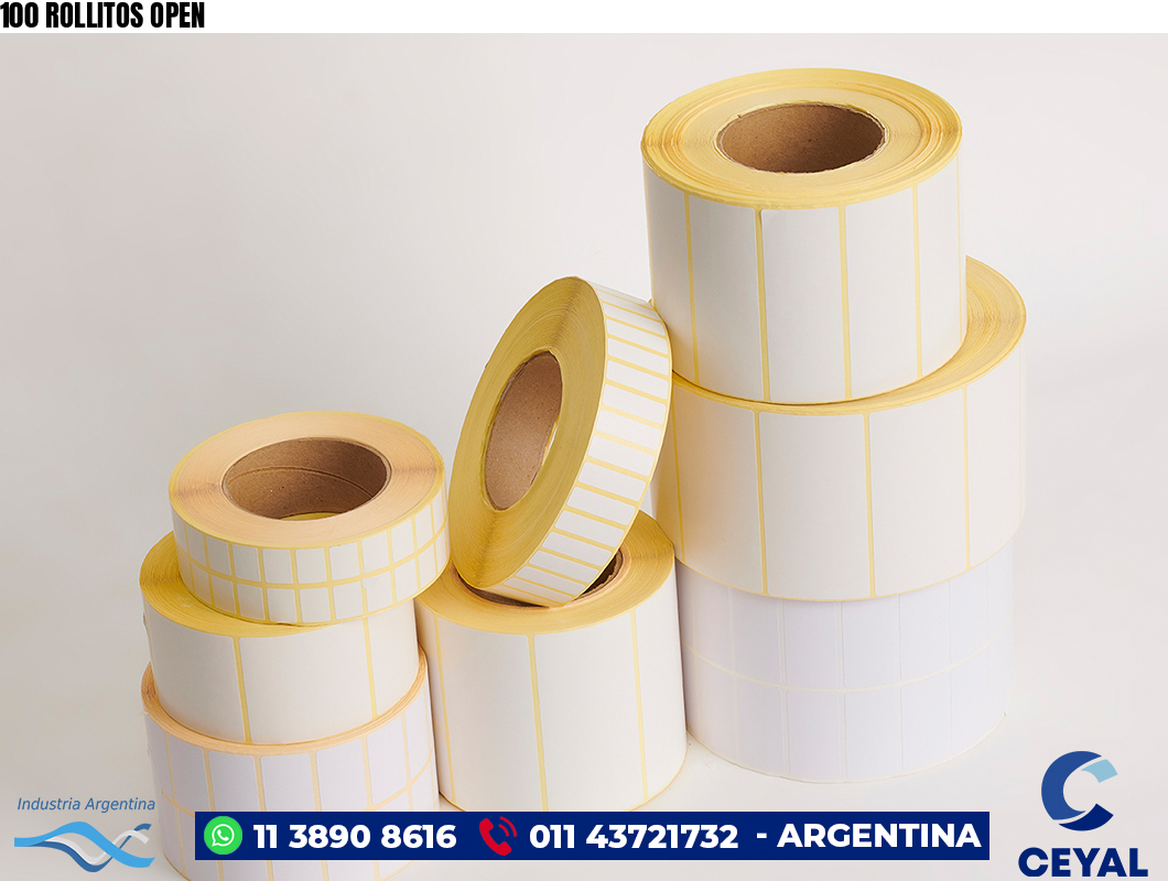 100 ROLLITOS OPEN