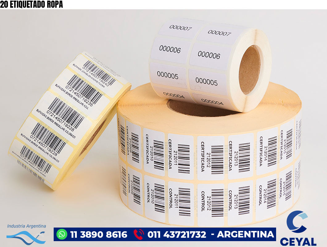 20 ETIQUETADO ROPA