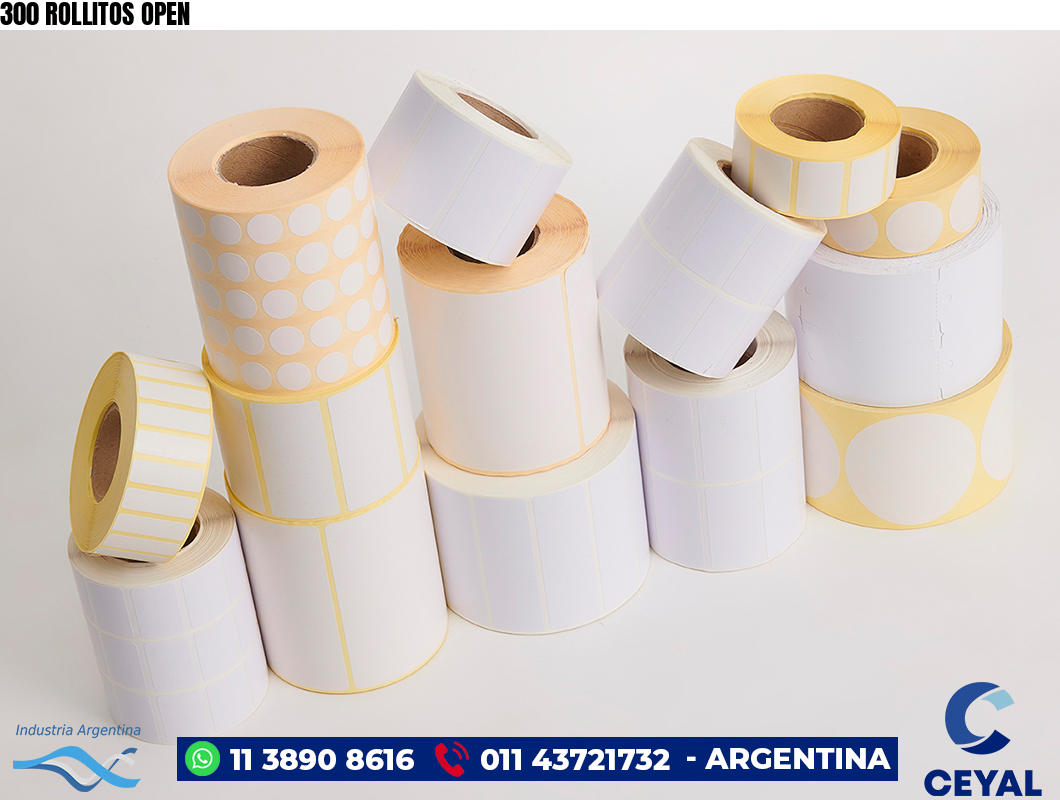 300 ROLLITOS OPEN