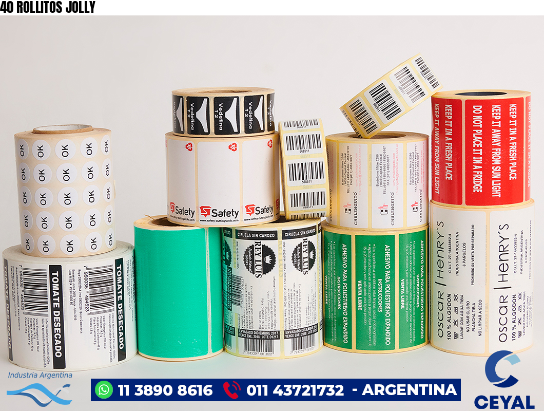40 ROLLITOS JOLLY