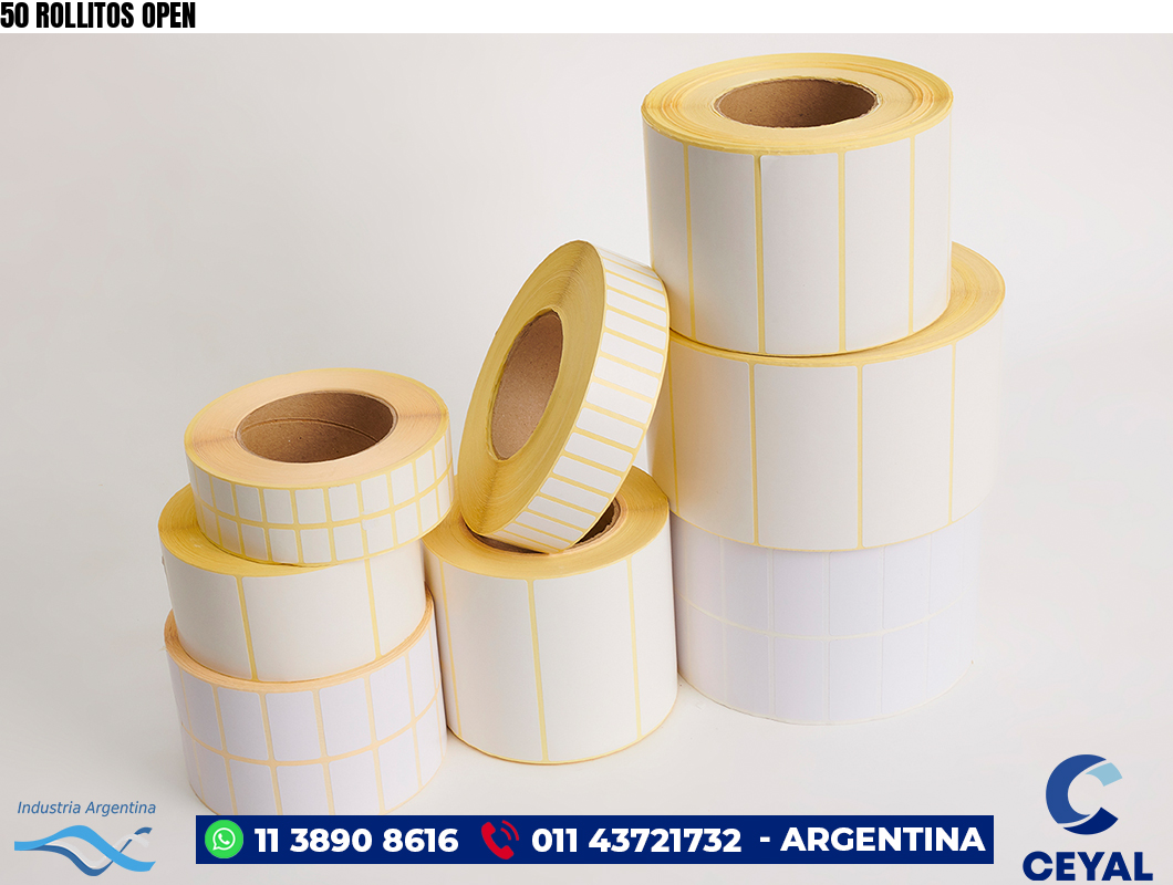 50 ROLLITOS OPEN