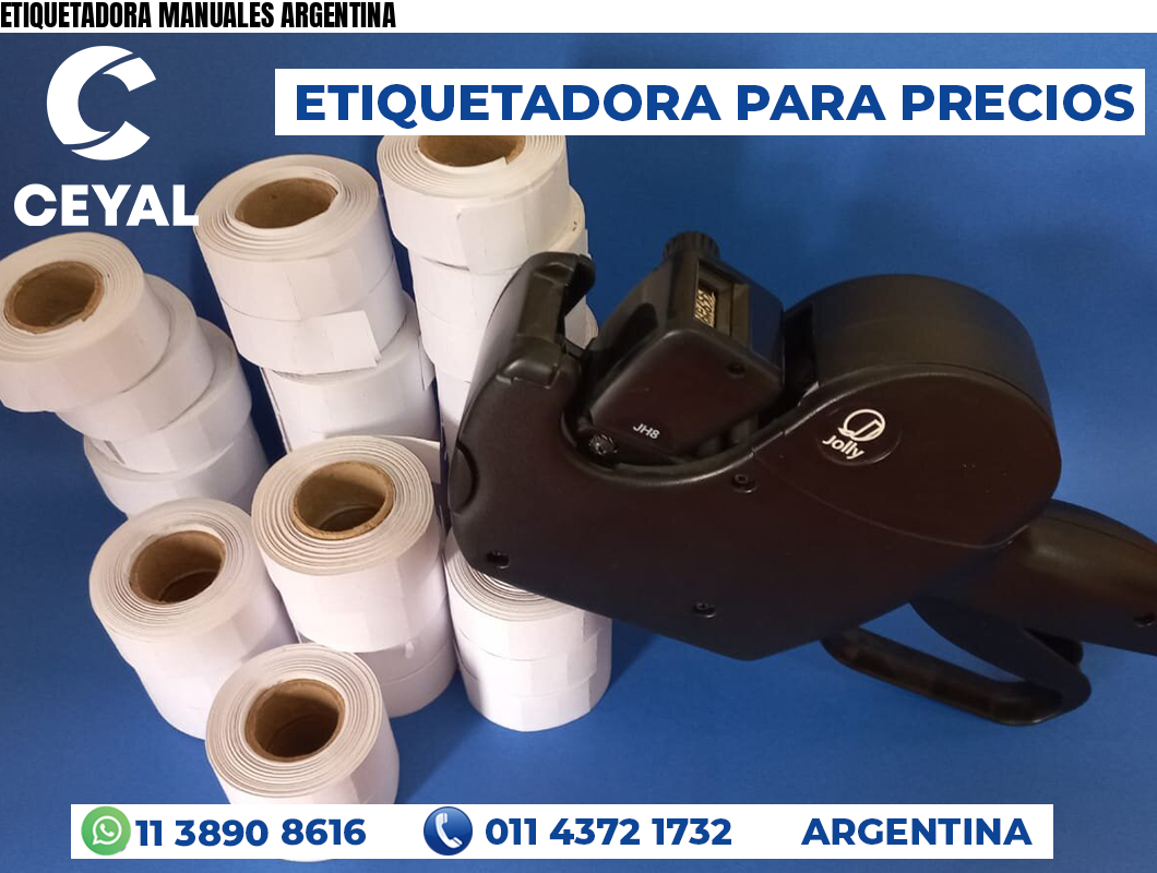 ETIQUETADORA MANUALES ARGENTINA