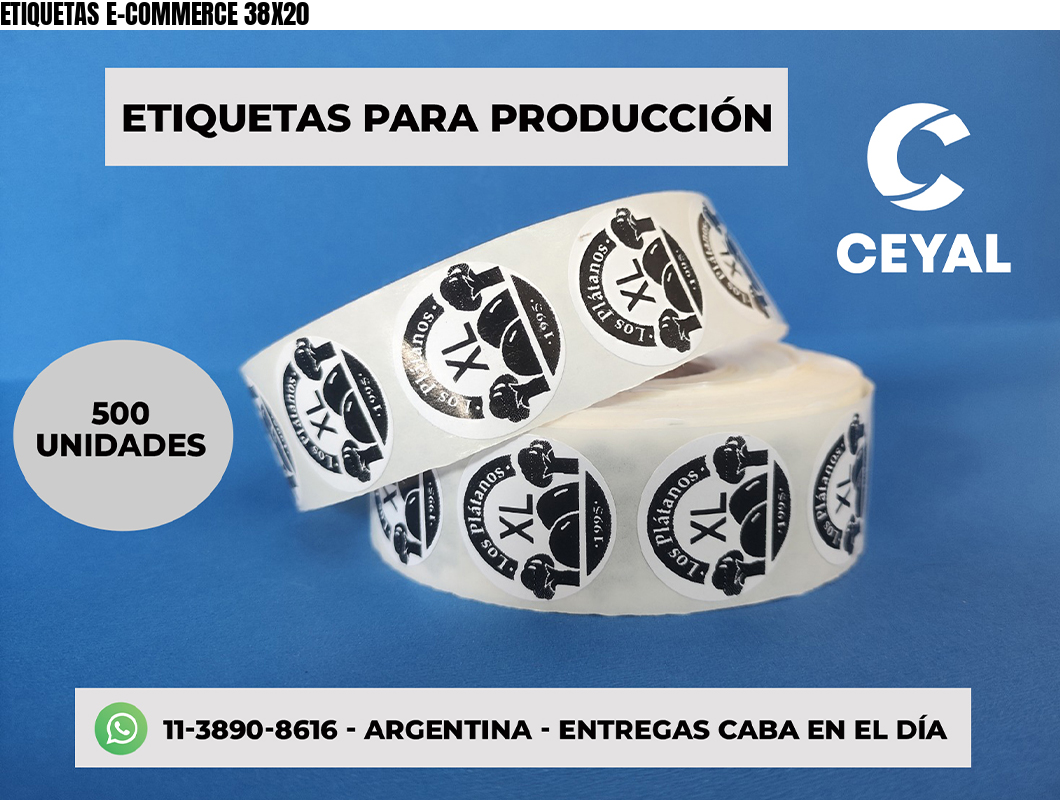 ETIQUETAS E-COMMERCE 38X20
