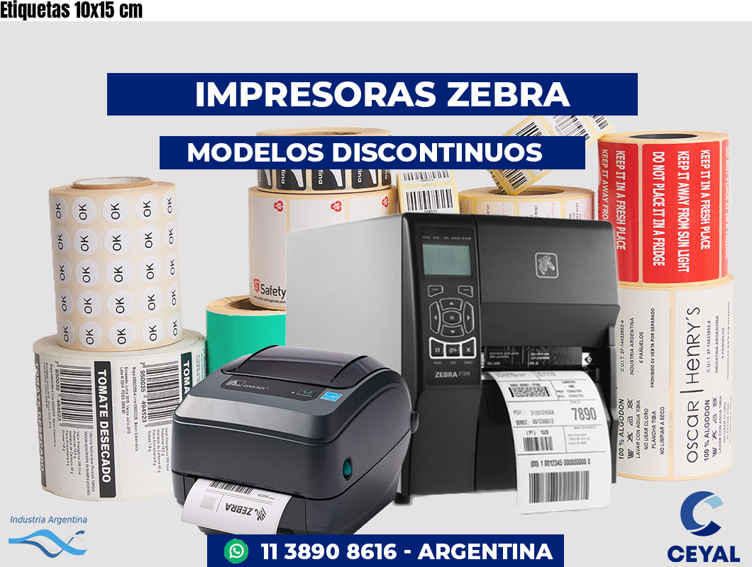 Etiquetas 10x15 cm
