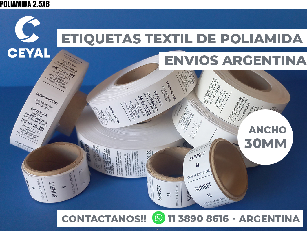 POLIAMIDA 2.5X8